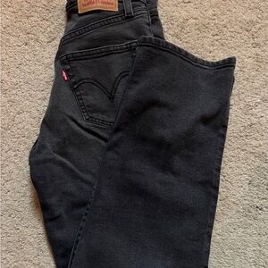 Levi's Women Black Denim Jeans